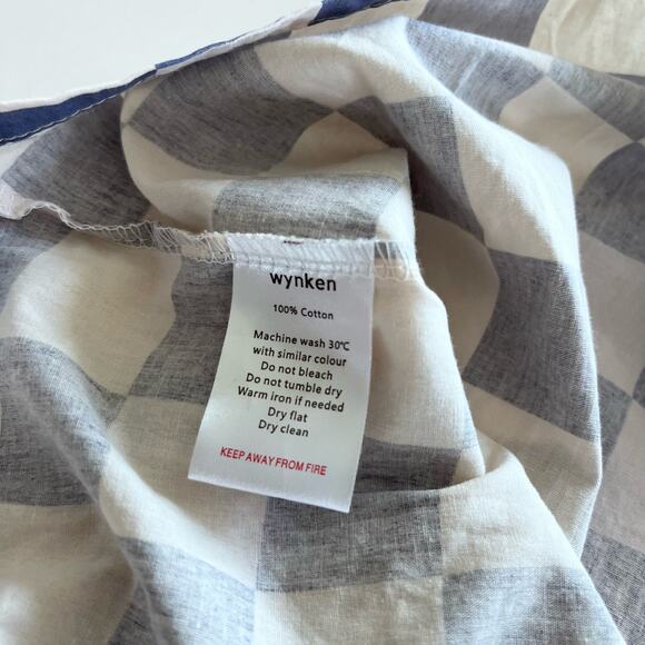 WYNKEN girls  Blue & White check Cuore Sun Dress size 12. NWT - Picture 6 of 8